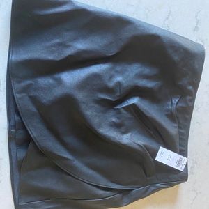 Abercrombie and Fitch Leather Skirt
